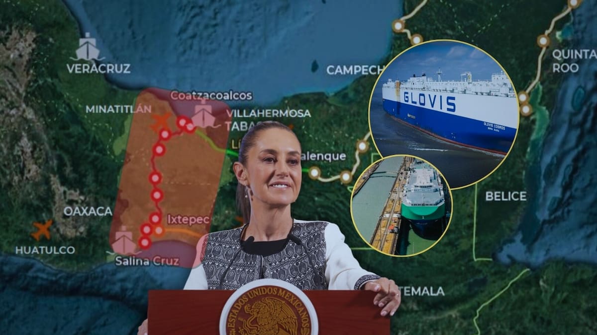 El Corredor Interoceánico de Sheinbaum busca competir contra el Canal de Panamá con más de 1,200 kilómetros de vías ferroviarias y conexión en menos de siete horas, pero la baja demanda, los riesgos ambientales, de seguridad y la falta de mano de obra especializada están limitando su impacto real