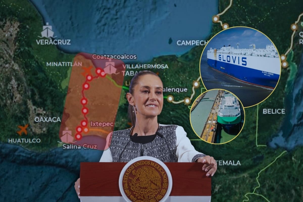 El Corredor Interoceánico de Sheinbaum busca competir contra el Canal de Panamá con más de 1,200 kilómetros de vías ferroviarias y conexión en menos de siete horas, pero la baja demanda, los riesgos ambientales, de seguridad y la falta de mano de obra especializada están limitando su impacto real