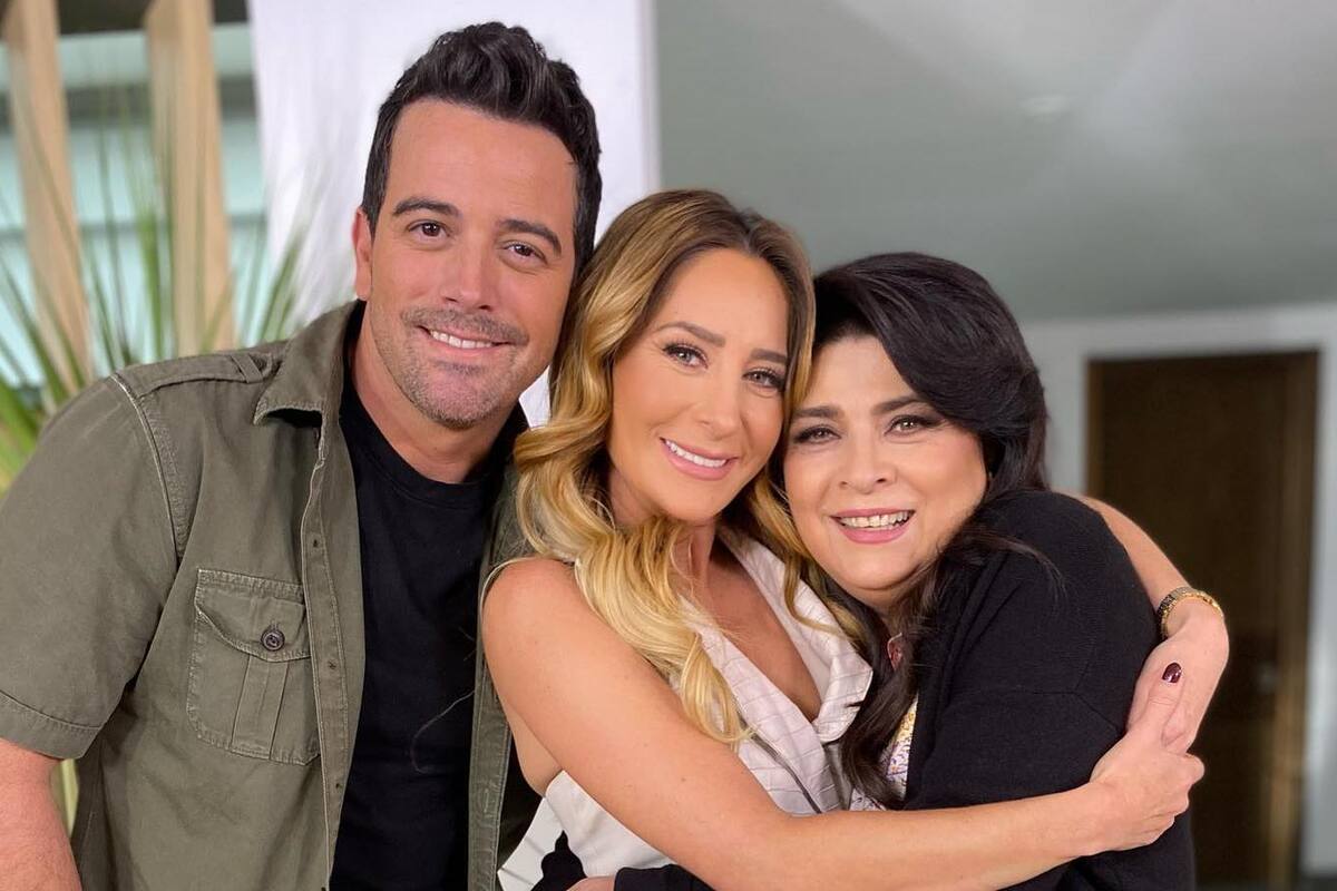 Geraldine Bazán aparece "llorando" con Victoria Ruffo