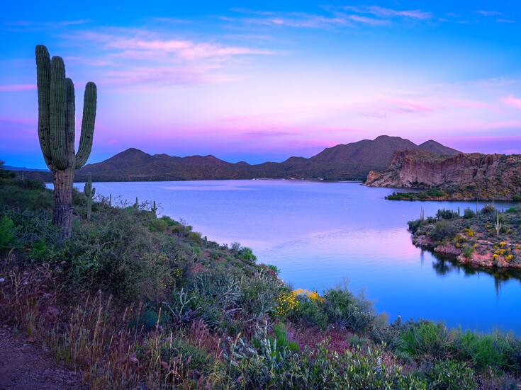 Lago Saguaro en Arizona: actividades acuáticas, tours y naturaleza cerca de Phoenix