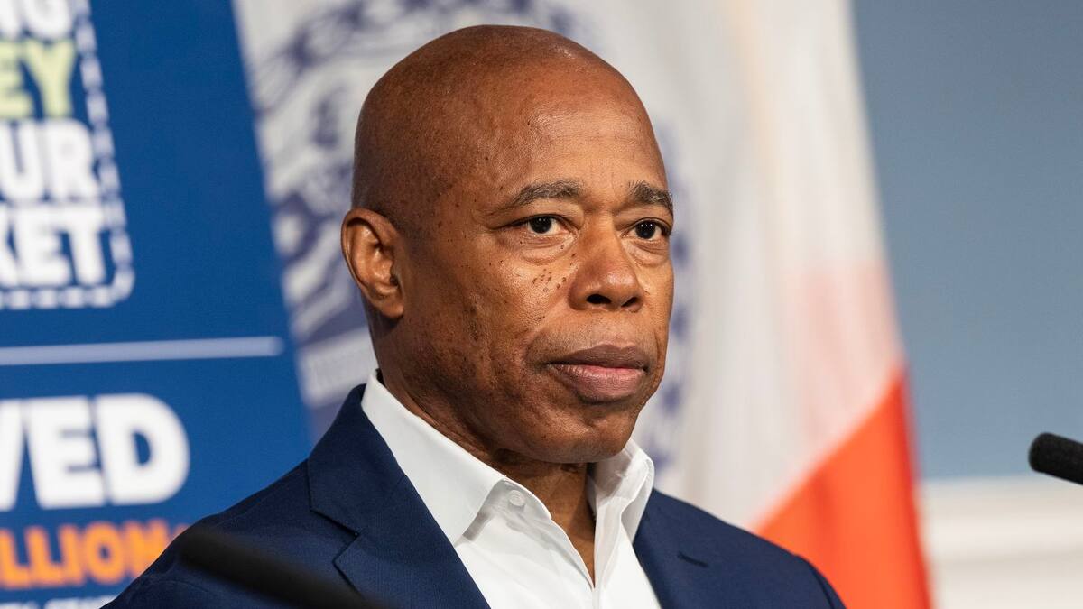 Eric Adams, alcalde de Nueva York./Foto: CNN