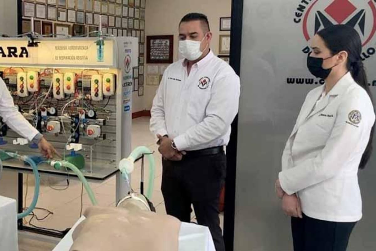El primer respirador para combatir el coronavirus hecho en México fue diseñador por Conacyt