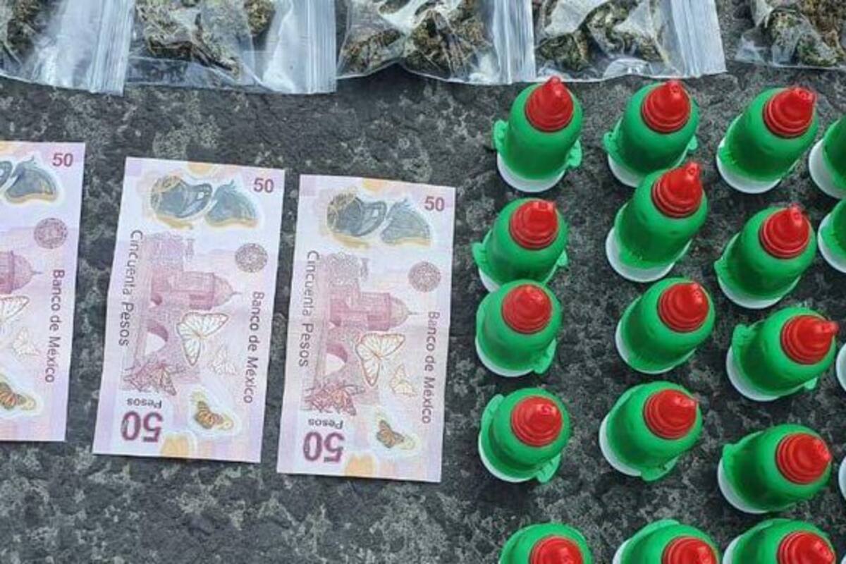 Capturan a tres en Ciudad Universitaria por vender Pelón Pelo Rico con mariguana