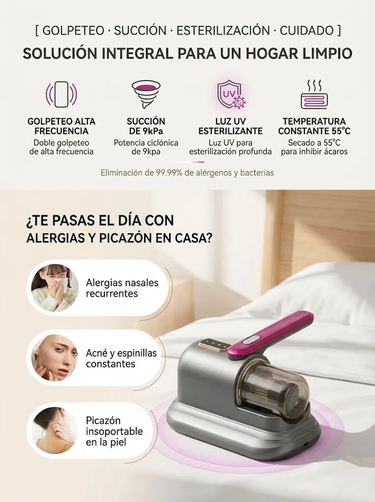 Aspiradora de colchones antiácaros | Mercado Libre