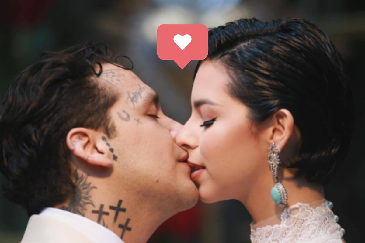 Nodal comparte las primeras fotos junto a su esposa Ángela Aguilar