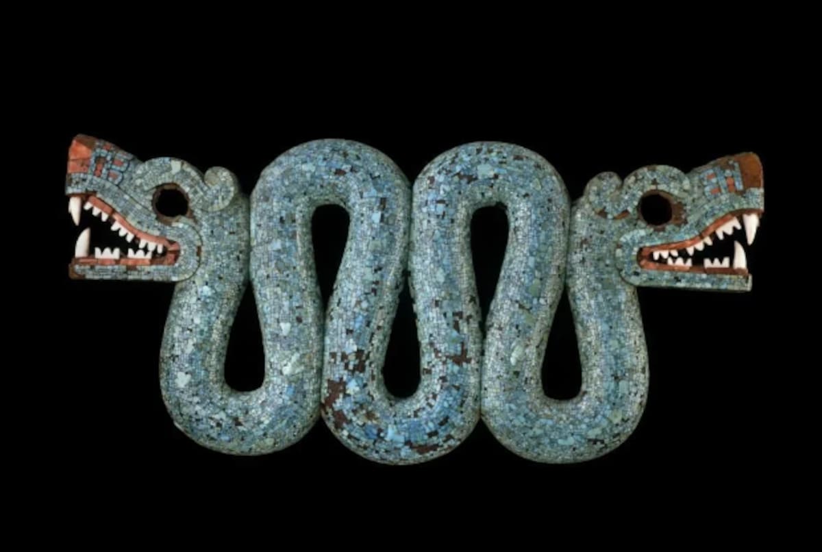 La Serpiente de dos cabezas (Maquizcoatl) | Captura www.britishmuseum.org