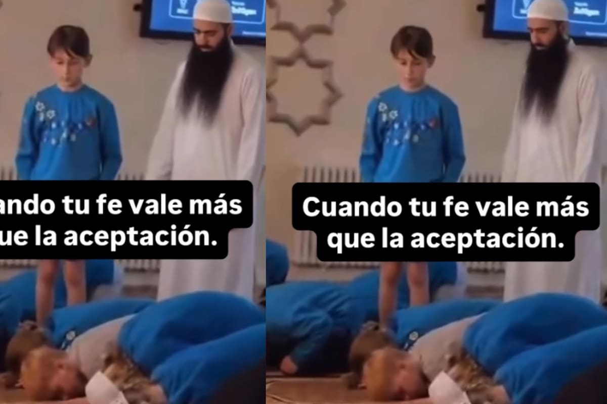 “Ese niño entendió que su fe no se negocia” Grupo de niños visita una mezquita y uno de ellos se vuelve viral por negarse a arrodillarse