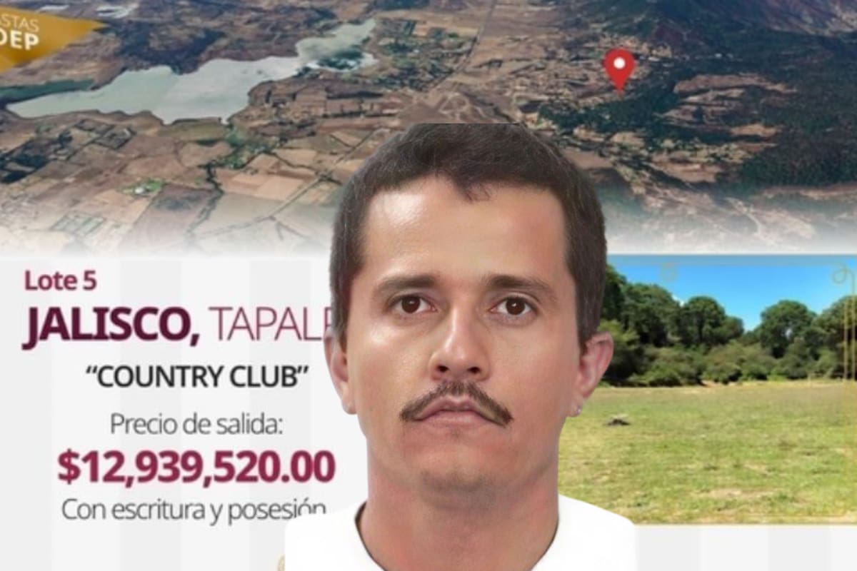 ¿Quieres comprar el terreno donde se escondía Nemesio Oseguera Cervantes, alias “El Mencho”? El Indep lo subasta este 28 de mayo