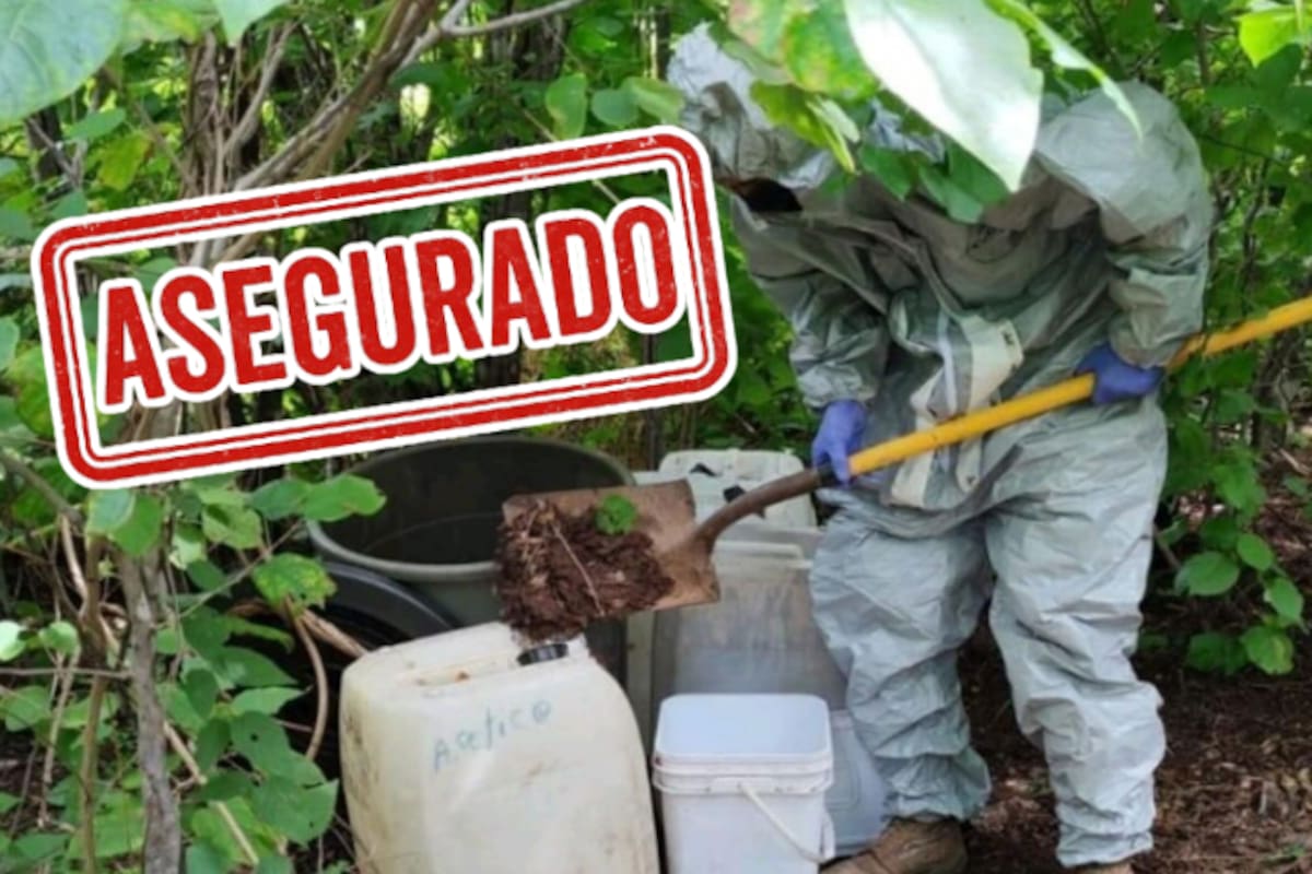 Destruyen tres almacenes de químicos para drogas sintéticas en Culiacán y Cosalá: hallan más de mil litros de sustancias peligrosas