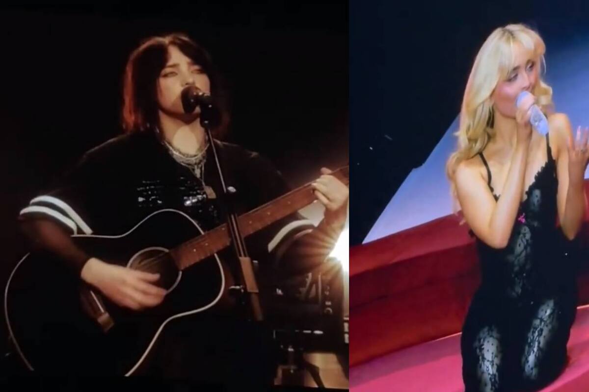 Billie Eilish y Sabrina Carpenter lamentan la victoria de Trump durante sus conciertos