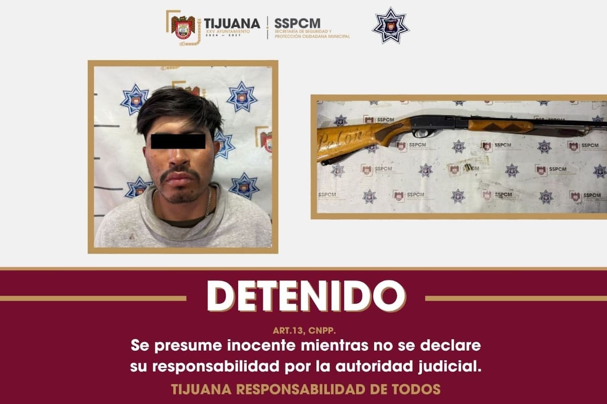 Detienen a hombre armado durante operativo preventivo en Natura