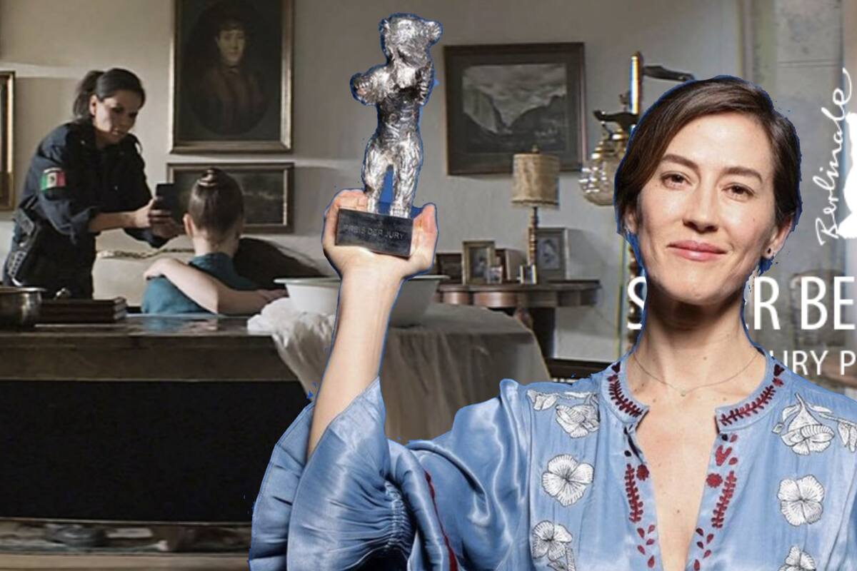 Ella es Natalia López Gallardo, directora de 'Manto de Gemas', la cinta mexicana ganadora de Oso de Plata