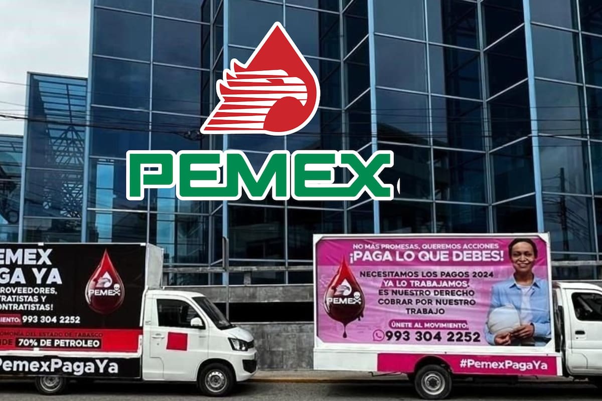 Usan vallas móviles para exigir pagos a Pemex en Tabasco