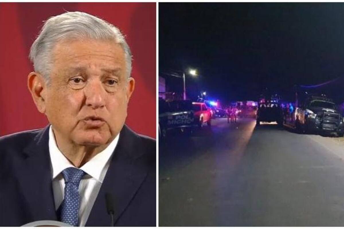 Masacre en palenque de Michoacán fue un enfrentamiento entre grupos delictivos: señala AMLO