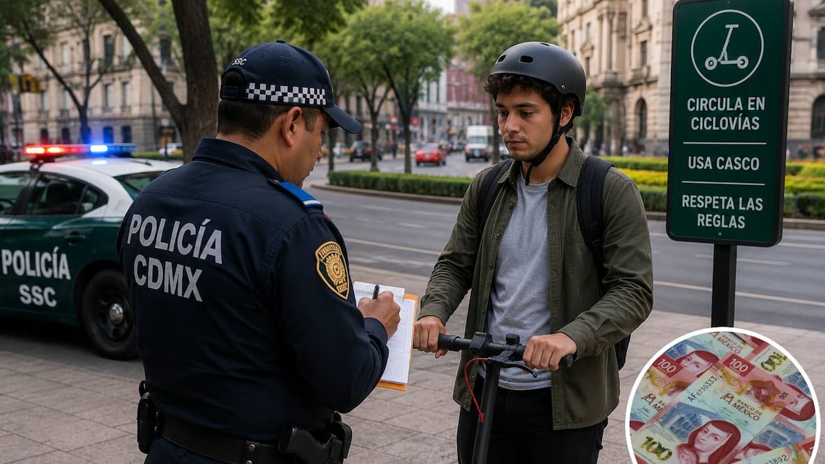 ¡Ya es oficial! CDMX exigirá placas, licencia y casco para scooters y vehículos eléctricos, a partir de esta fecha y advierte multas por incumplimiento