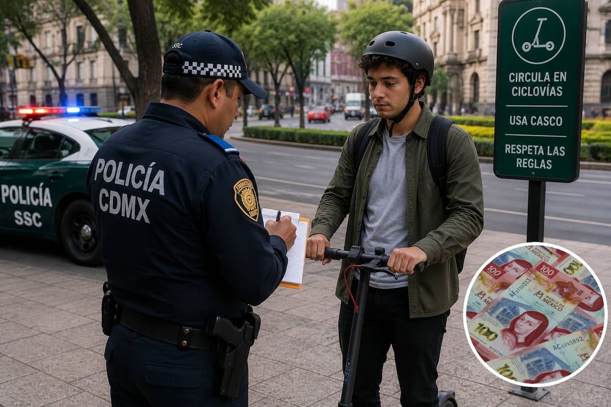¡Ya es oficial! CDMX exigirá placas, licencia y casco para scooters y vehículos eléctricos, a partir de esta fecha y advierte multas por incumplimiento