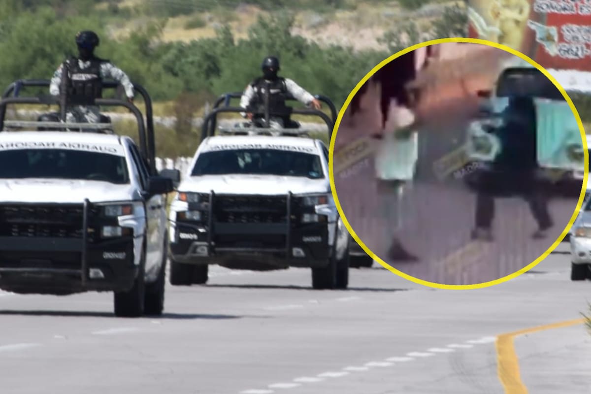 VIDEO: Hombre le corta la mano a elemento de la GN con machete en Oaxaca