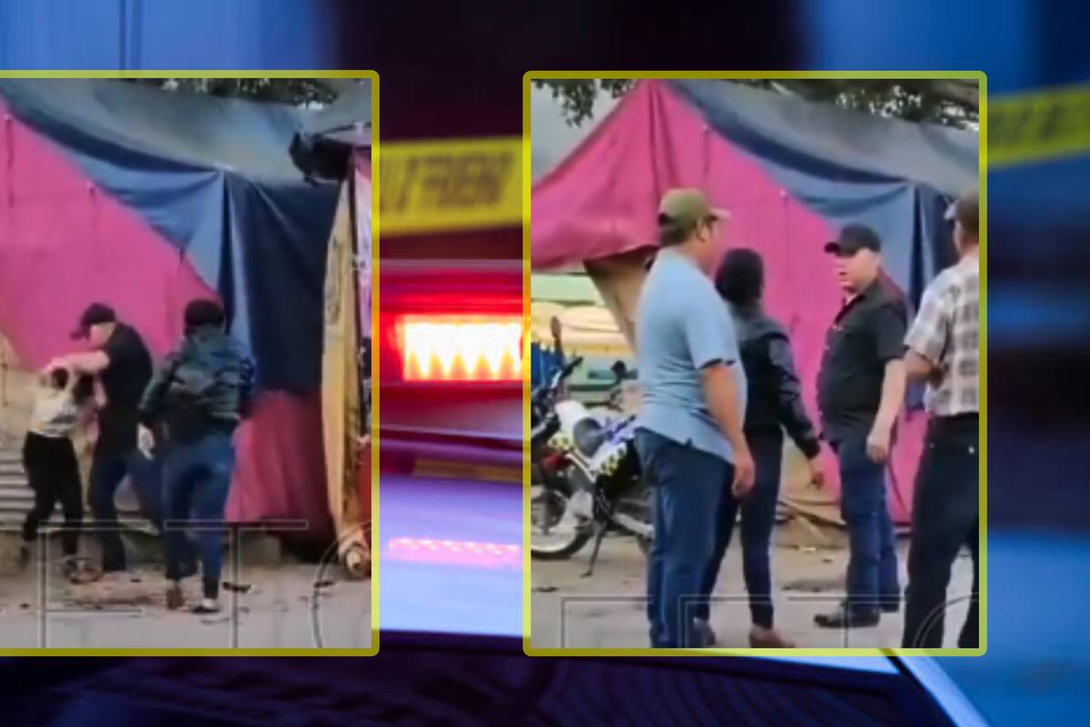 VIDEO: Hombre golpea brutalmente a su esposa e hija en plena calle y mata a tiros a un adulto mayor que intentó defenderlas en Guatemala