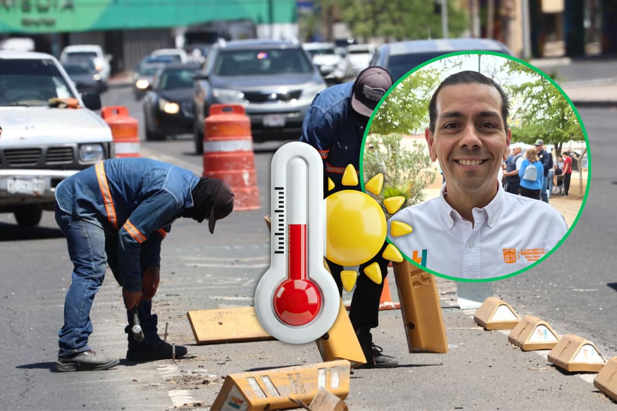 Por olas de calor, Salud Municipal recomienda modificar horarios de trabajo al aire libre en Hermosillo