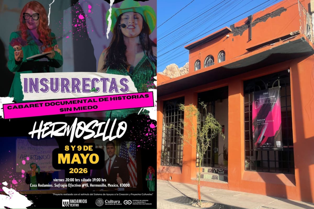 Andamios Teatro invita a ver la obra “Insurrectas”, un cabaret documental sobre mujeres, resistencia y liberta