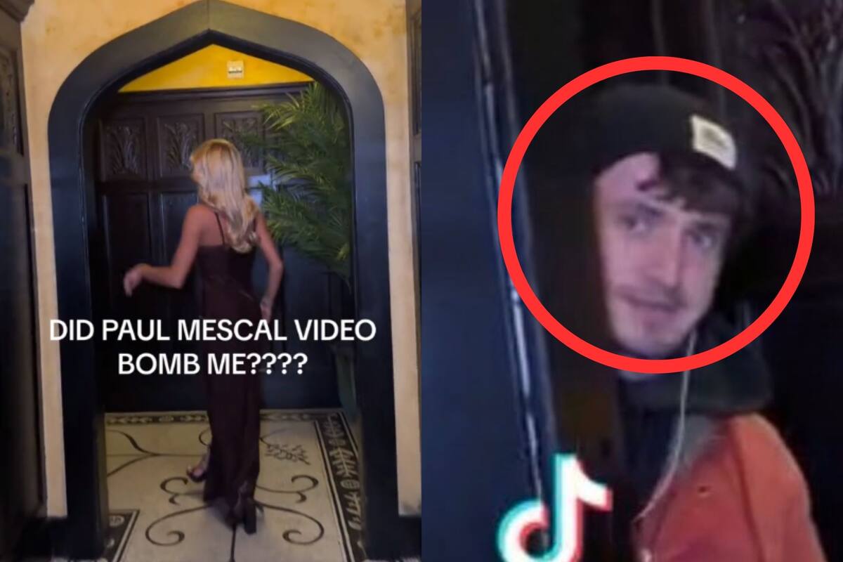 TikTok: Paul Mescal sorprende a dos chicas en video viral