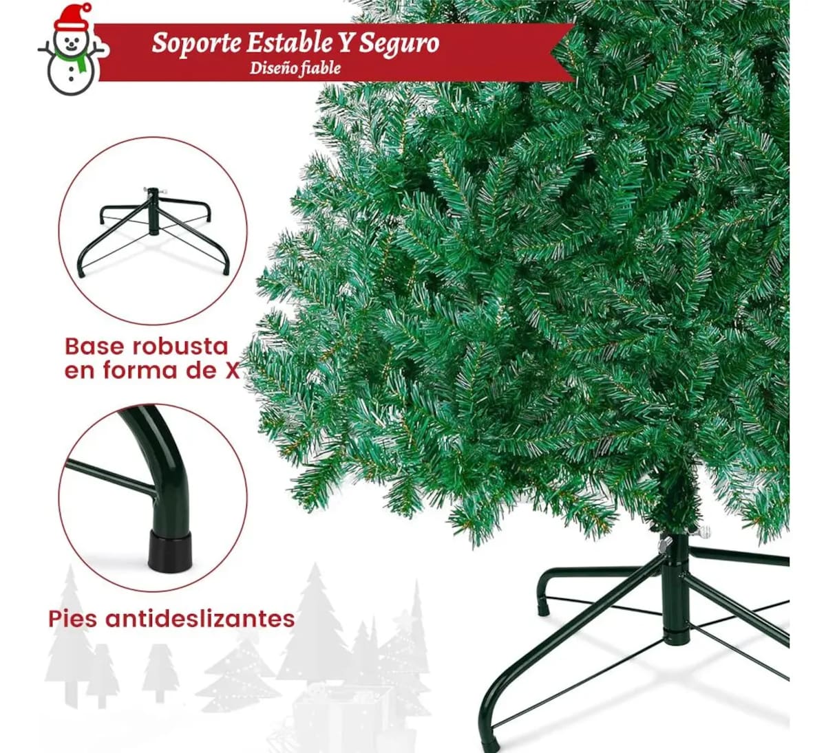 Árbol de Navidad artificial| Mercado Libre