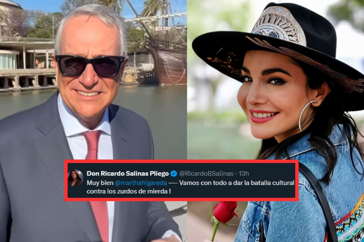 Ricardo Salinas Pliego reacciona a Martha Higareda tras comentario sobre el socialismo