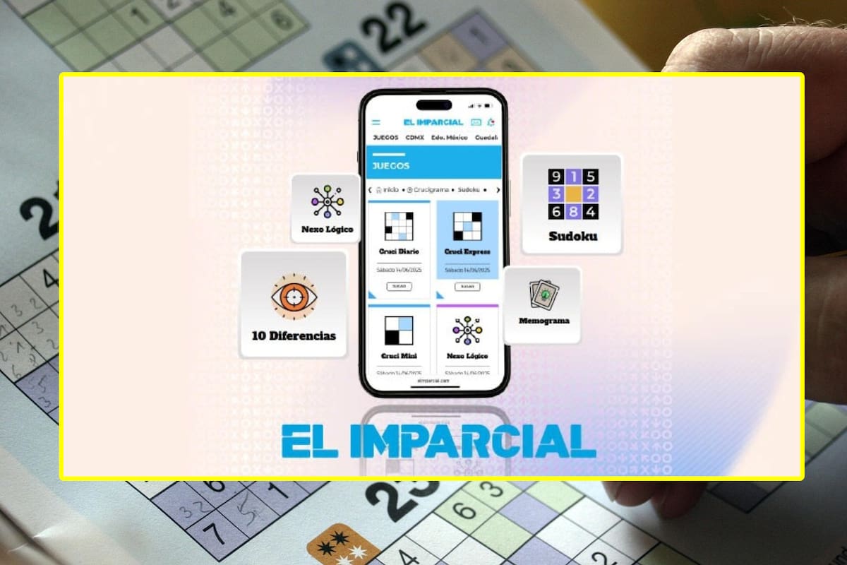 ¡Juega ahora en EL IMPARCIAL! Crucigrama, sudoku, sopa de letras y más