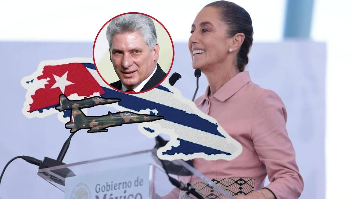 El gobierno de México, encabezado por Claudia Sheinbaum, está considerando hacer un puente aéreo con Cuba para enviar ayuda humanitaria. | Especial GH