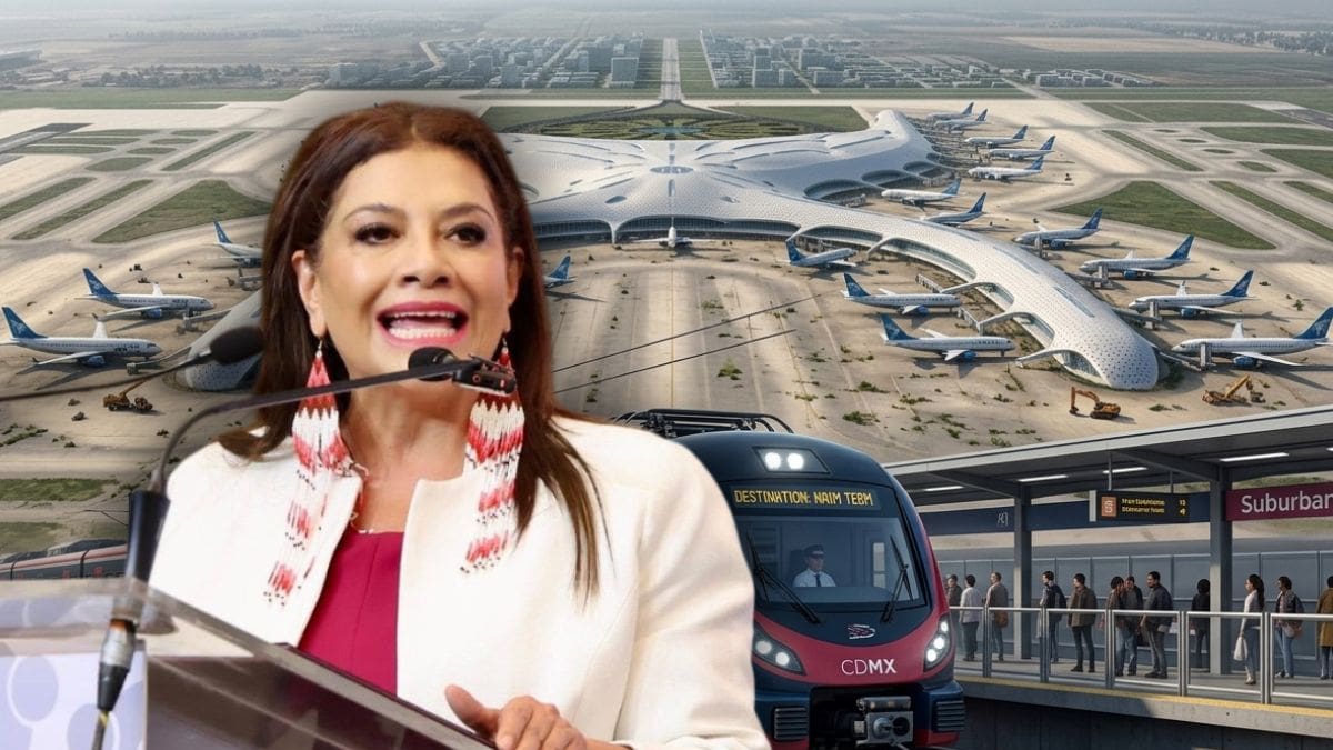 Clara Brugada asegura que Buenavista se convertirá en la gran estación ferroviaria de CDMX tras inauguración del Tren al AIFA y afirma que “no era necesario” el aeropuerto de Texcoco para conectar al país
