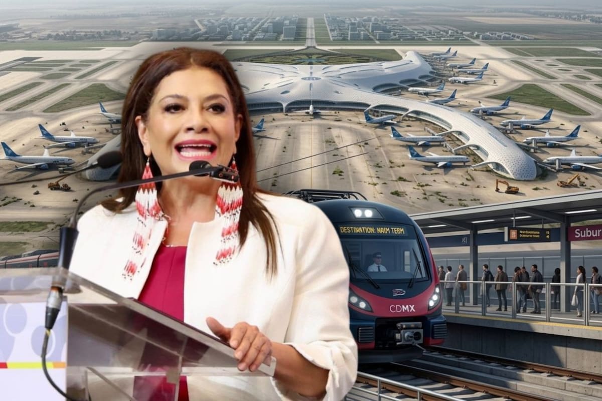 Clara Brugada asegura que Buenavista se convertirá en la gran estación ferroviaria de CDMX tras inauguración del Tren al AIFA y afirma que “no era necesario” el aeropuerto de Texcoco para conectar al país