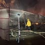Voraz incendio consume llantera en la Nacionalista