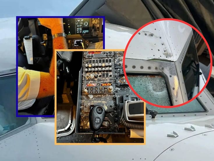 Objeto misterioso impacta avión de United Airlines a 36,000 pies: Piloto herido y aterrizaje de emergencia