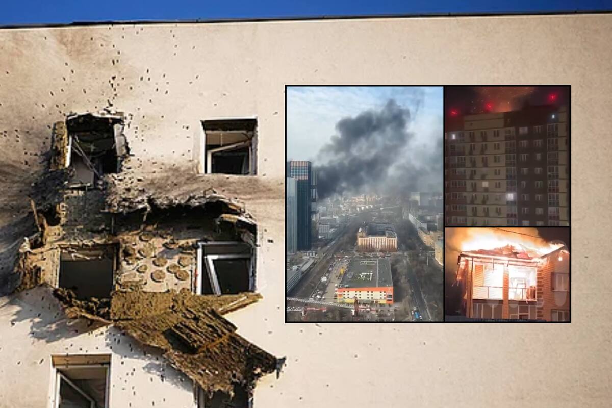 Ucrania lanzó su mayor ataque con drones a Rusia; deja al menos tres muertos y 14 heridos