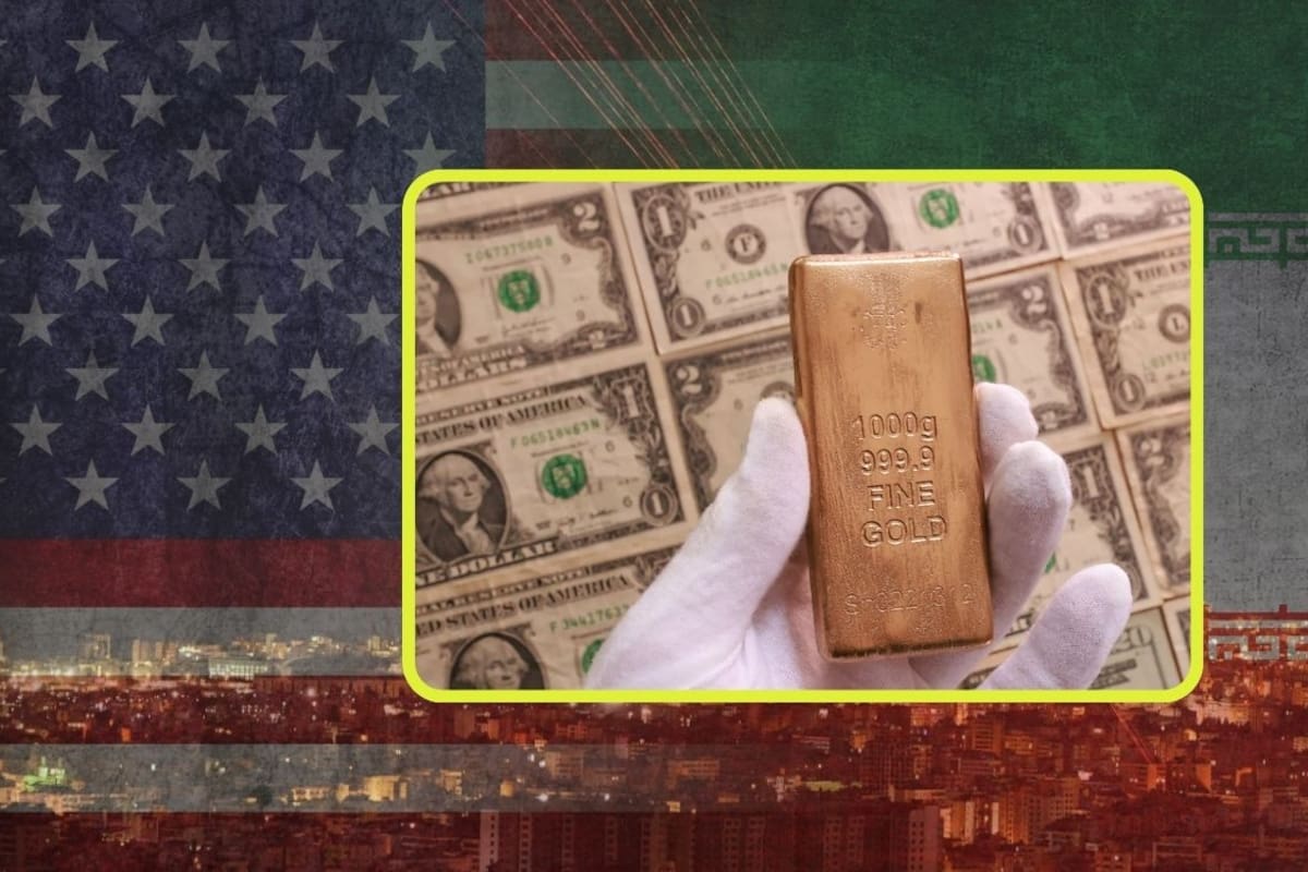 Precio del oro sube ante tensión en Medio Oriente tras ataques entre Israel e Irán, pero la fortaleza del dólar y las expectativas sobre tasas de la Reserva Federal limitan mayores ganancias