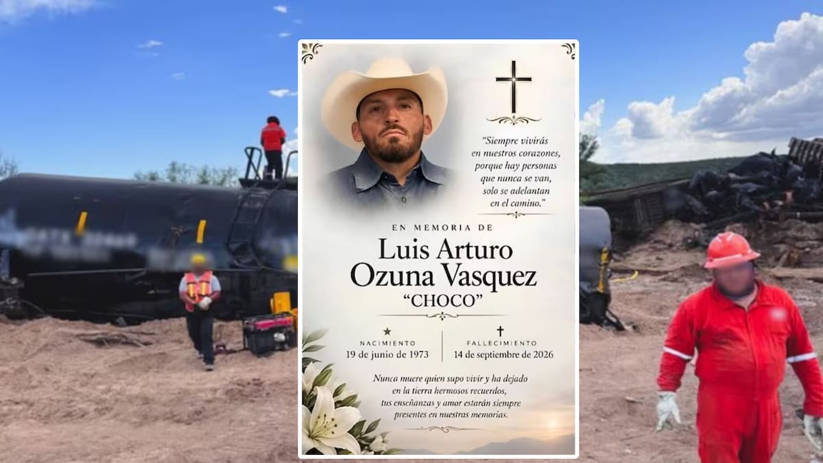 Muere guardia de Naco expuesto a químico derramado tras descarrilamiento de tren de carga