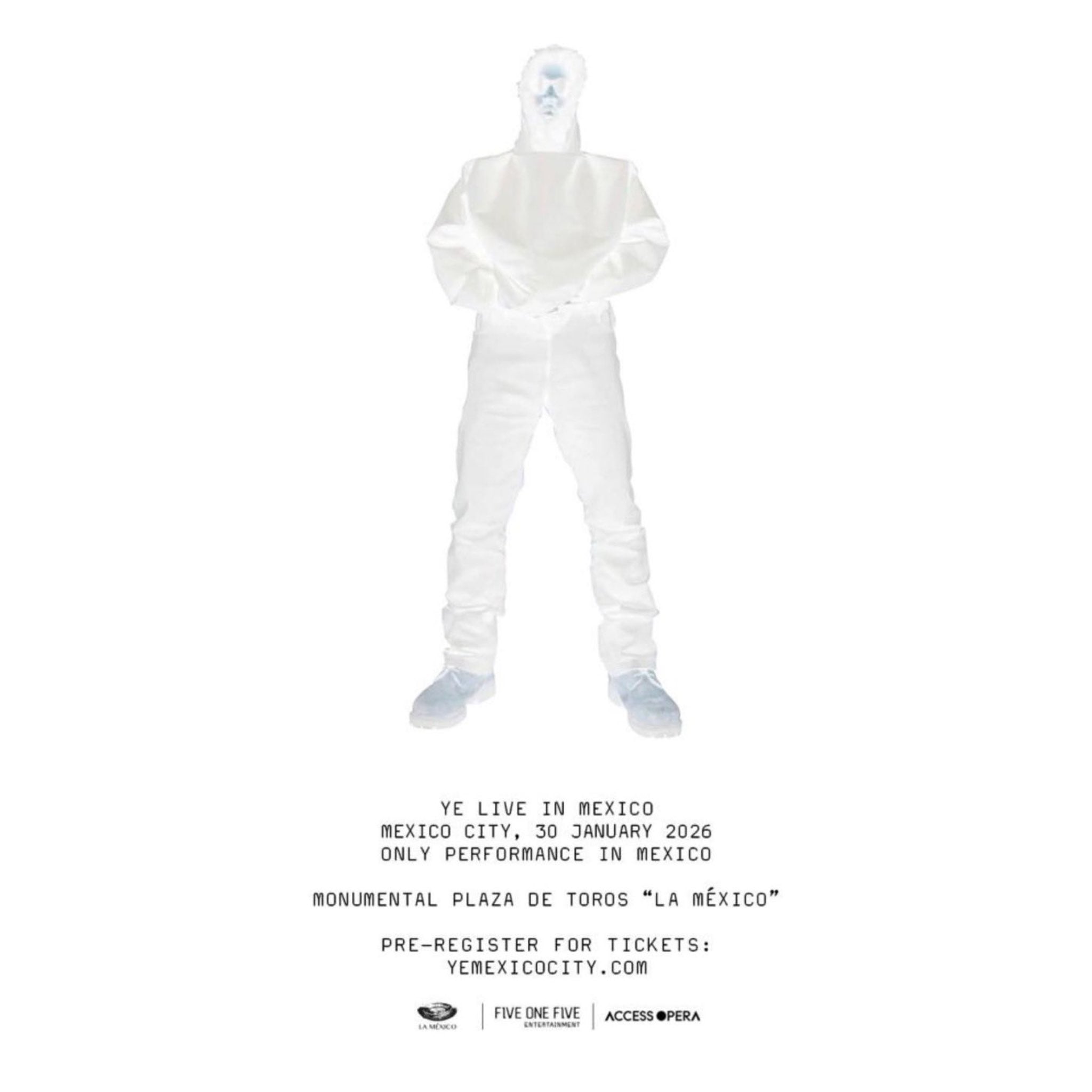 Kanye west confirma concierto en la Monumental Plaza de Toros | Cuenta de X: @mdm_musica