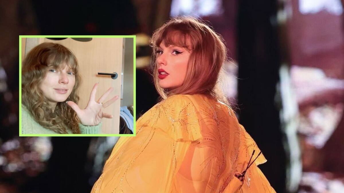 Taylor Swift aparece sin maquillaje y cabello natural en un video detrás de cámaras de “Opalite” para celebrar el número 1 en el Billboard Hot 100