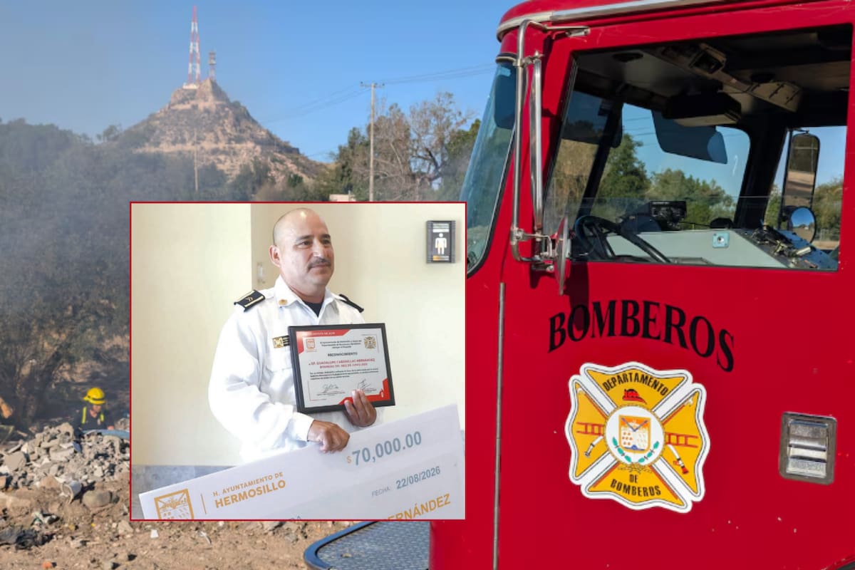 De adolescente voluntario… a Bombero del Año