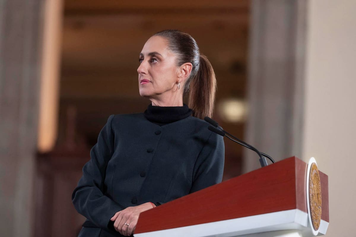 La presidenta Claudia Sheinbaum en su 'Conferencia del Pueblo' del 21 de enero del 2026. | Crédito: Presidencia