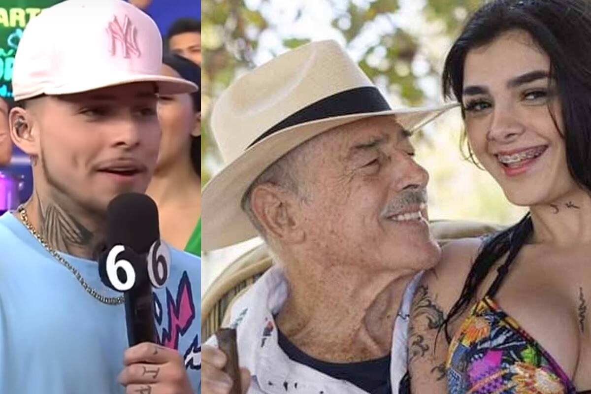 Video: Karely Ruiz se niega a darle un beso a un hombre: "Me pega Andrés García"