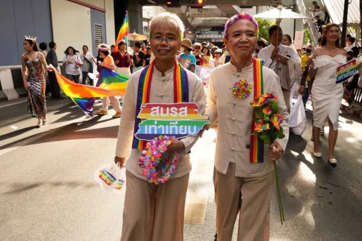 Tailandia aprueba matrimonio igualitario, el primer país del sudeste asiático