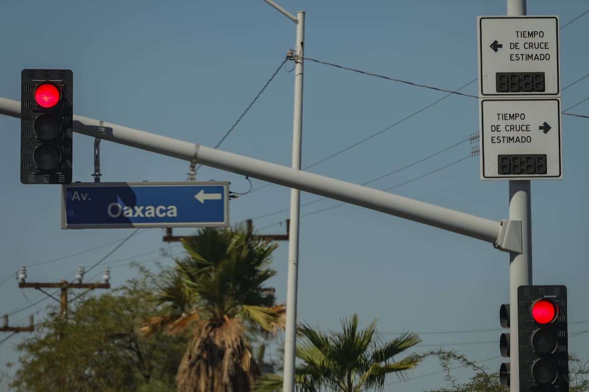 Cruce de garitas hoy en Mexicali: tiempos de espera de 15 minutos para cruzar a Calexico