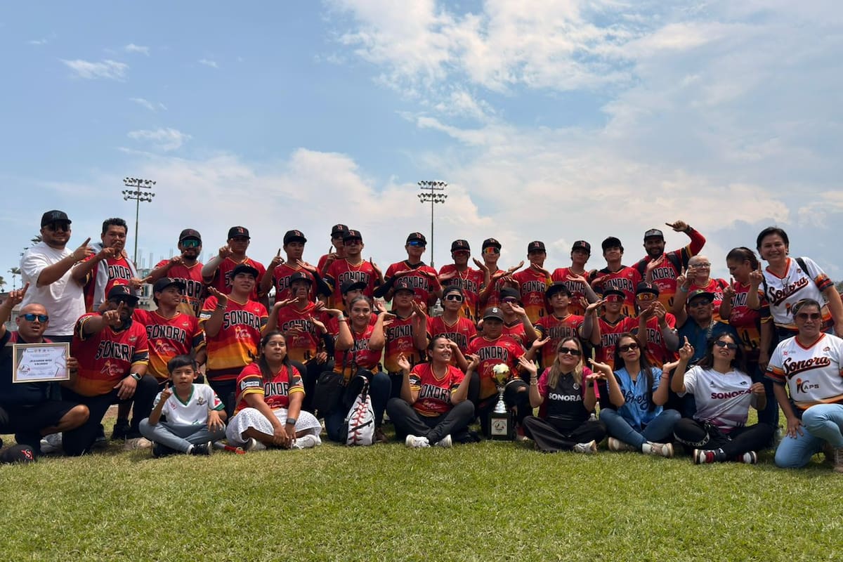 Conquista Sonora título en Nacional de Beisbol 15-16 años