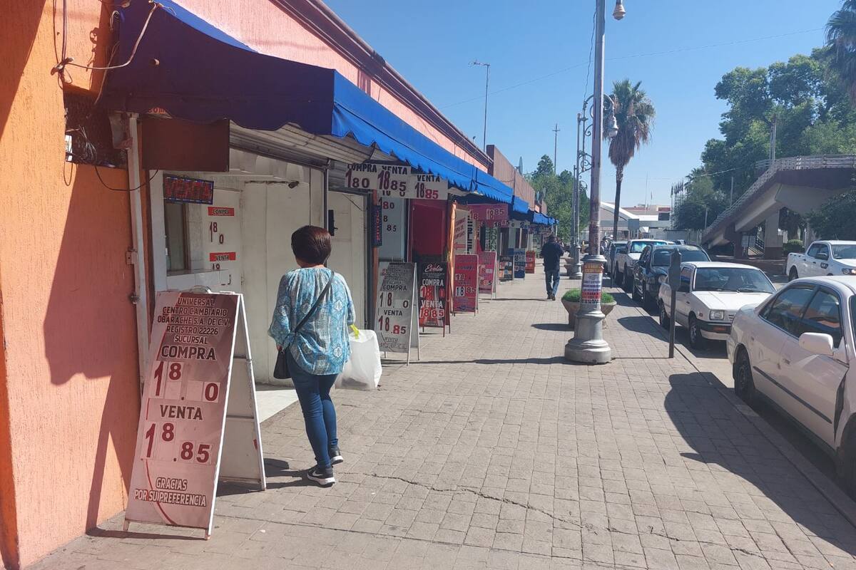 Se mantiene peso “estancado” en la frontera de Nogales