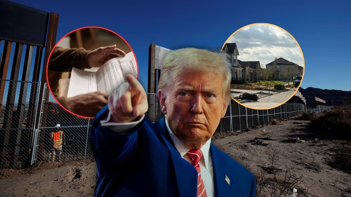 Propietarios en Laredo, Texas, donde la mayoría de sus habitantes son hispanos, recibieron cartas del gobierno de Donald Trump para dar sus terrenos para la construcción de un muro fronterizo “inteligente” y los amenazaron con expropiarles sus hogares si se negaban: ¿Es legal que el gobierno les quite sus casas para este proyecto?