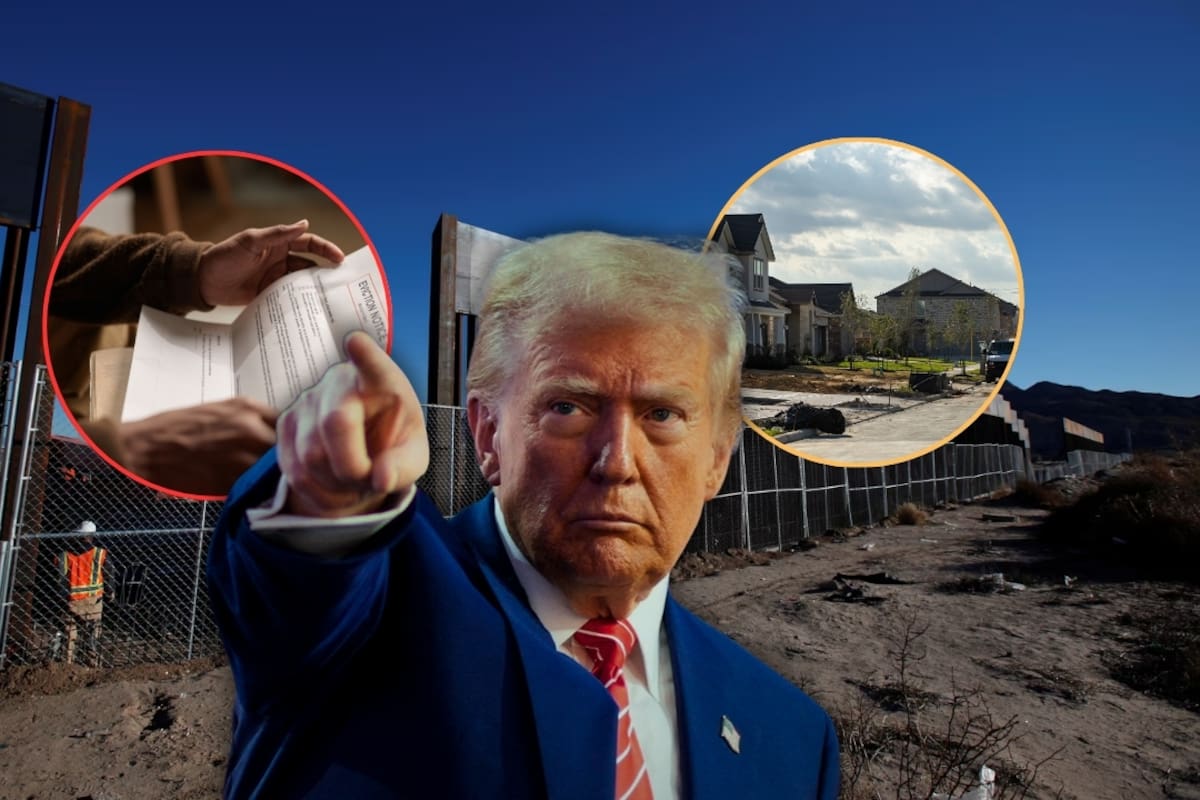 Propietarios en Laredo, Texas, donde la mayoría de sus habitantes son hispanos, recibieron cartas del gobierno de Donald Trump para dar sus terrenos para la construcción de un muro fronterizo “inteligente” y los amenazaron con expropiarles sus hogares si se negaban: ¿Es legal que el gobierno les quite sus casas para este proyecto?