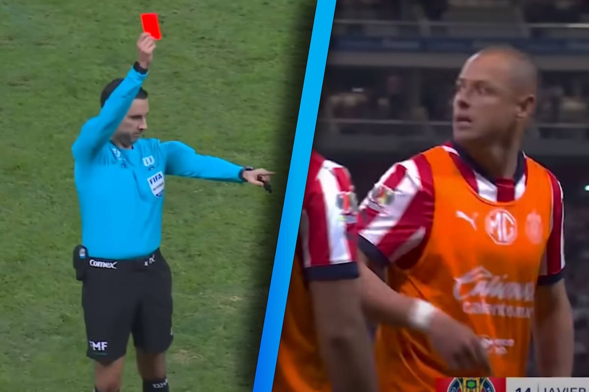 Revelan el insulto que ‘Chicharito’ le dijo a los árbitros y por el cual fue expulsado