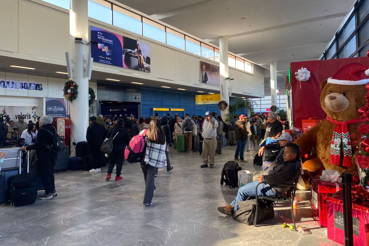 Persiste afectación en Aeropuerto de Tijuana; más de 100 vuelos impactados durante el fin de semana