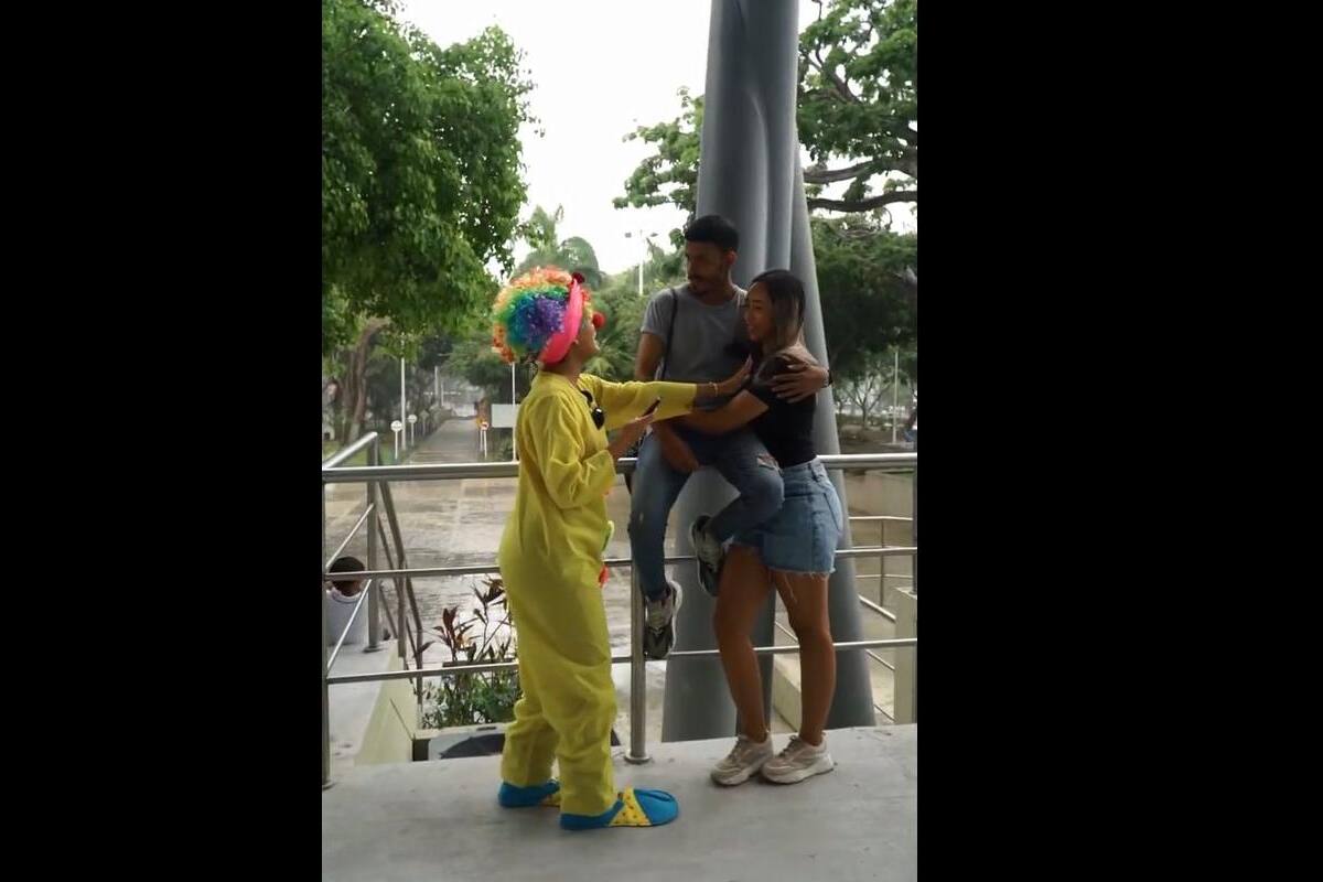 VIRAL TIKTOK: Mujer se viste de payaso para descubrir que su pareja la engaña
